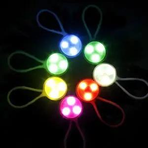 야간 LED 3단라이트 키링 열쇠고리 야간 등산 캠핑 (WFKBROT)