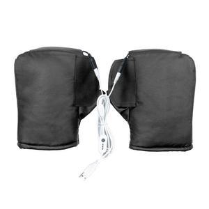 스포츠 장갑/오토바이 열선 방한토시 워머 스쿠터 승마 핸들 갈색 배달원 겨울장갑