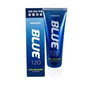 아쿠아쿨 블루 120 운동 헬스 전후 리커버리 젤 냉찜질