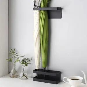 [하프클럽/]철제선반 철제 걸이 우산 꽂이 자석 부착 현관문 정리대