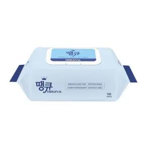 땡큐 오리지널 물티슈 캡형 100매 물티슈100매 소프트물티슈 아기물티슈