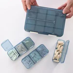 [골드스마일]휴대용 약통 알약 케이스 U777 크기 종류 순서별 분류 약케이스