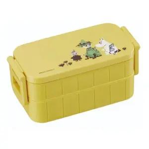 [하프클럽/]무민 스모키 컬러 2단 도시락 젓가락 포함