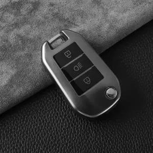 TPU 자동차 원격 키 케이스 커버 푸조 208 308 408 508 2008 3008 4008 5008 시트로엥 C3 C4 선인장 C6 C8