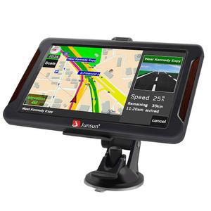 차량용 GPS 네비게이션 7인치 차량 8G 메모리 휴대용 트럭 네비게이터 HD 터치 스크린 북미 평생 지도 업데이트 2025년 최신 미국, 캐나다, 멕시코 포함