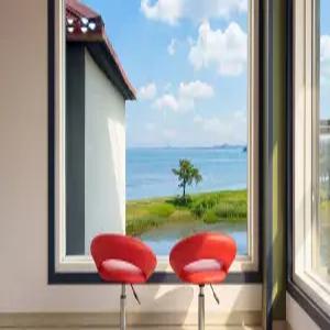 [경기/대부도] 대부도 레드스카이펜션 (가족/스파/애견/MT/워크샵/주차장/바베큐장/엘리베이터/바다(도보5분)/바다(바로앞)/갯벌/낚시/오션뷰/해수욕장/단체/커플/일출/일몰/개별바베큐/흡연구역(지정장소))