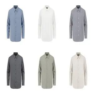 [앤드지](타임스퀘어점패션관)베이직 기모 캐쥬얼 셔츠 BHF4WC1103 6종 1택