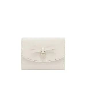 [제이에스티나] JANE 리본3단미니반지갑 IV (JSNCSC6BS747IV010)