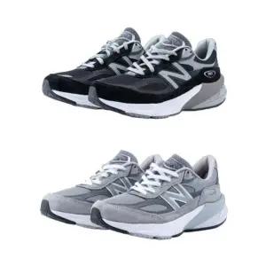 [뉴발란스] 990v6 메이드 인 USA 블랙 화이트 그레이 D 스탠다드 M990BK6 M990GL6