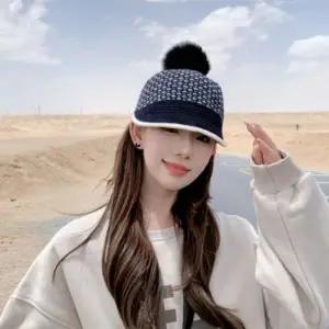 고품질 겨울 방한 여성 니트 방울 모자 니트모자 4컬러 니트모자 (WFKDLCQ)