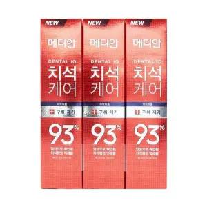 아쿠아민트 불소치약 120g 3입 구강위생 플러스 기본형 잇몸케어