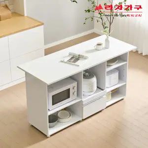 라자가구 리브 빈트로 1500 오픈형 아일랜드 렌지대 홈바 RDY005