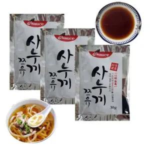 사누끼소스 우동육수 30gx10개 농축액