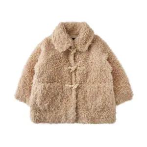 [롯데백화점]블루독 BE 여아뽀글이코트 25C35-102-50