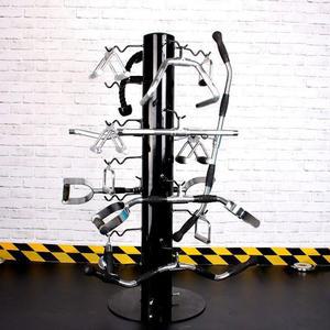 헬스장 장비 바벨 정리대 3단 DRAX 수납 바벨거치대 TWF403 모양의 수납대 프레임