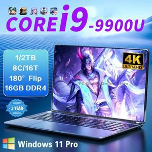 신형 코어 i9-9900U 노트북 16GB RAM 1/2TB SSD 휴대용 14.1인치 윈도우 11 포트 컴퓨터 오피스 게이밍