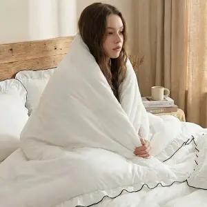 올포베딩 극세사 겨울 이불 사계절 차렵이불 세트