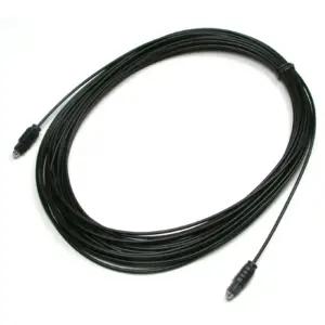 Coms 오디오 광케이블 2지름 각 toslink to Optical 10MAV 엑세서리 엑세사리 음향