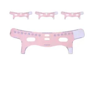 무봉제로 피부 거슬림 없는 얼굴 리프팅 밴드 X 4개입 쿨링 V밴드 땡김이 브이 축소 페이스 땡이 라인