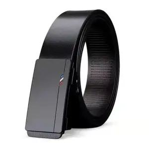 남성 자동 버클 벨트 정장 고급 혁대 바지 허리띠 osT7+9Uhn