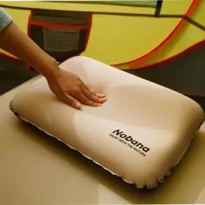 고품질 더블 자충 캠핑매트 캠핑 적용 캠핑베개 튜브베 여행베개 (WFKEOE3)