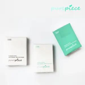 먼지없는 천연펄프 포켓티슈 10매 60개입 퓨어피스 휴대용 프리미엄 미니티슈