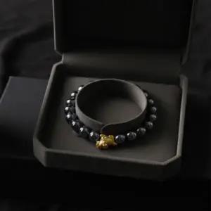 메르베 테라헤르츠 천연다이아몬드 건강팔찌 건강 행운 팔찌 남여공용