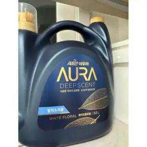 아우라 딥센트 화이트플로럴 섬유유연제 5.5L 1개