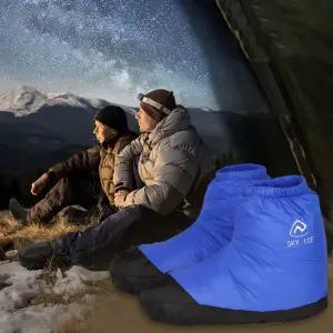 오리털 양말 덧신 차박 방한 캠핑 수면