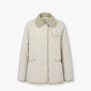 코듀로이카라 디테일 퀼팅 점퍼(9176113982).AN