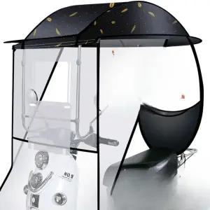 전동스쿠터 캐노피 방풍 바람막이 윈드쉴드 커버 방수