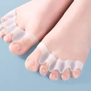 발가락 교정기 실리콘 발가락링 엄지 발톱 보호
