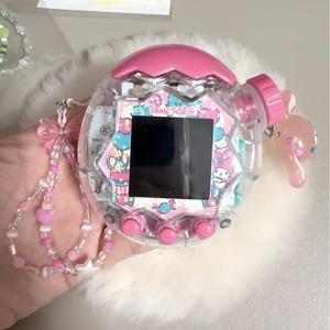 다마고치 파라다이스 교체용 쉘 - 투명 핑크/그린/블루 DIY 개조 부품