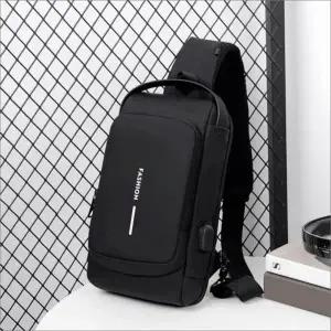 남성 여행 보조가방 여권가방 비밀번호잠금 크로스백