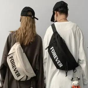 여행 레터링 보조가방 남녀공용 크로스백 메신저백