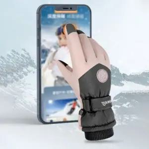 G9 스키장갑 패딩 방한 보온 터치장갑 오지 손가락장갑 논슬립 발수_24074585