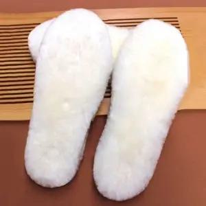 따뜻한 털 보온깔창 방한용 퍼 인솔 깔창_24074857