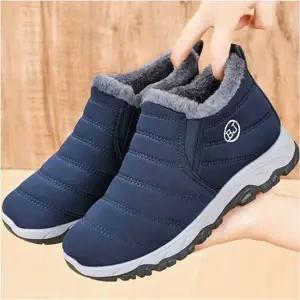 남자 기모운동화 방한신발 털안감 패딩부츠 2컬러 겨울