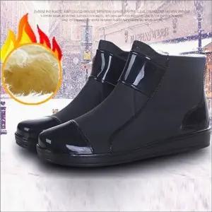 방한 워커 낚시 남자 장화 기모 털부츠 작업화 겨울