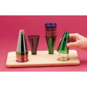 상지 재활훈련 작업치료 운동기 콘쌓기 폴리카보네이트컵 재활운동 상지훈련 ARC