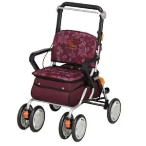 노약자 어르신 외출 산책 여행 대용량 바구니 보행기 실버카 부모님 할머니 노인