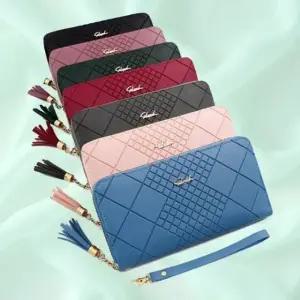 대용량 지퍼 넉넉한 기념일 여성 동전 손지갑 지갑