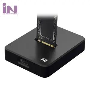 SSD 리더기 M.2 NVMe SATA Dock 1베이 도킹스테이션 컴퓨터 노트북 모니터 랜케이블 USB