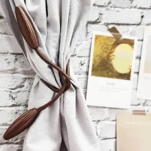 커튼타이 타이백 홀더 컬러 자바라 커튼집게 WECA835