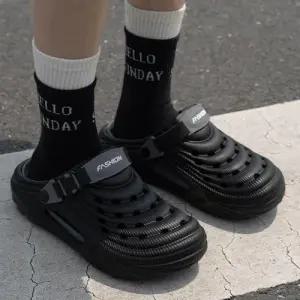 남성용 색상별 스트랩 슬리퍼 유니크한 스타일 쿠션 샌들 WFJPGNB