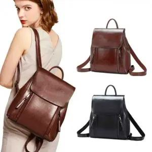 여성 정장 데일리 백팩 가죽 책가방 고급 대학생 가방