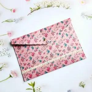 서류가방 핑크 파일 빈티지 A4 서류 WEE5902