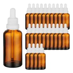 향수용기 화이트 잠금캡 스포이드 브라운 공병 50ml 2 WEE70BC