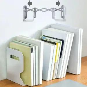 길이조절 책꽂이 자바라 책상 탁상용 정리 책홀더 WEE91D2