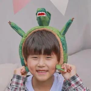 (색상 그린)다이몬쥬 아동 귀마개 움직이는 귀도리 방한 귀마개